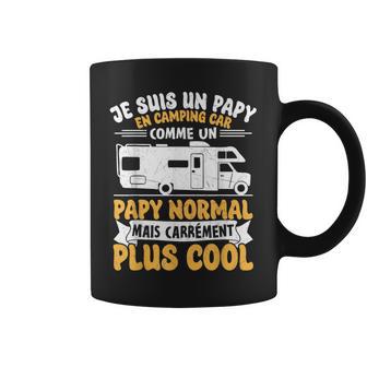 Papy Camping Car Jeuis Un Papy En Campingcar Tasse - Cadeauxyz