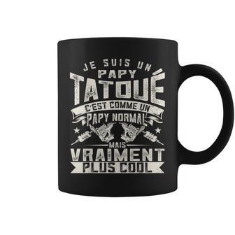 Papy Tatoué Humour Tatouage Tasse - Cadeauxyz