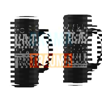 Paramedic EMT More Drama Than Trauma Tank Top Coffee Mug | Mazezy