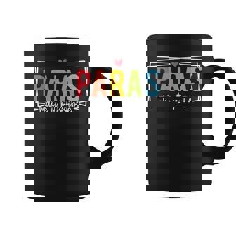 Paras Make It Possible Paraprofessional Paraeducator Teacher Coffee Mug - Thegiftio