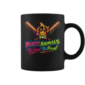 Party Animals Baseball Jersey Coffee Mug - Thegiftio UK