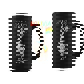 Patriotic Bolivia Colors With Llama Costume Coffee Mug | Mazezy