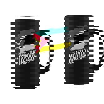 Patriotic Retro Mozambican Flag Mozambique Coffee Mug | Mazezy