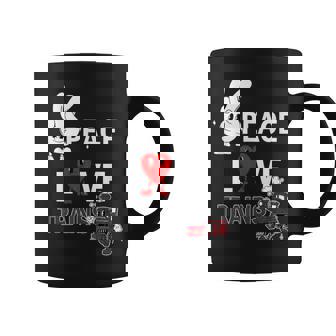 Peace Love Trains Cute Steam Engine Railfans Cartoon Train Tank Top Coffee Mug | Mazezy