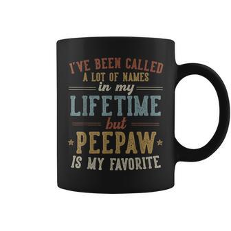Peepaw Is My Favorite Name Father's Day Peepaw Coffee Mug - Thegiftio UK
