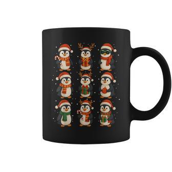 Penguin Christmas Santa Xmas Penguin Lover Coffee Mug - Thegiftio UK
