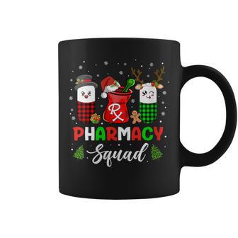 Pharmacy Squad Christmas Pills Pharmacist Santa Coffee Mug - Thegiftio UK