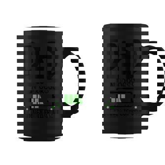 PhD In Progress Graduation Class Loading Coffee Mug | Mazezy