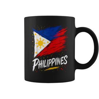 Philippines Filipino Flag Coffee Mug - Monsterry