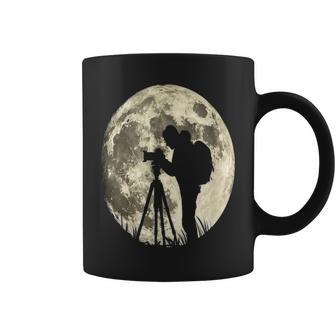 Photographie Caméraur Trépied Photographe Lune Photo Tasse - Cadeauxyz