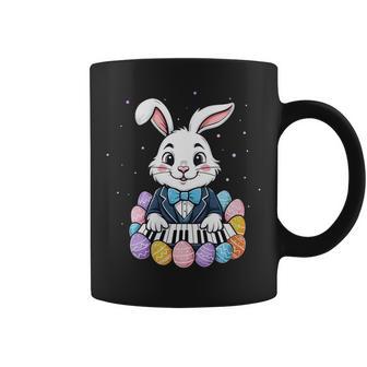 Pianiste Pianiste Pâques Lapin Oeufs Mignon Printemps Tasse - Cadeauxyz