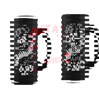 Piano Girl Cute Piano Player Daughter Piano Tank Top Coffee Mug | Mazezy