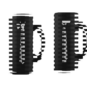 Piano Necktie Piano Player Pianist Classical Music Musician Coffee Mug | Mazezy