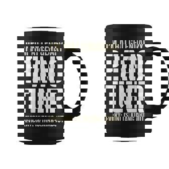 Piano Tuner Self-Employed Piano Technician Coffee Mug | Mazezy