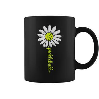 Pickleball Daisy Flower Pickle Ball Mom Grandma Coffee Mug - Thegiftio UK