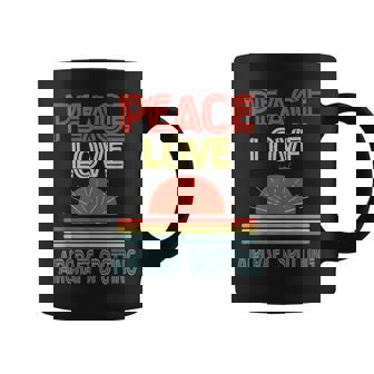 Piece Love Aircraft Spotting Funny Coffee Mug | Mazezy