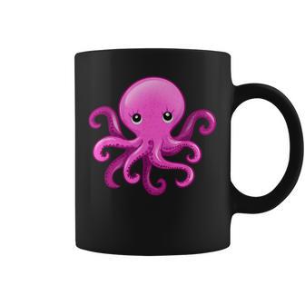 Pieuvre Drôle Pour Filles Tentacules Animaux Marins Calamars Tasse - Cadeauxyz
