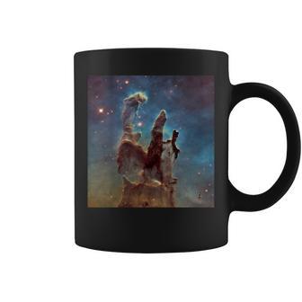Pilares De La Creación Telescopio Espacial Manga Larga Taza de café - Regaloses