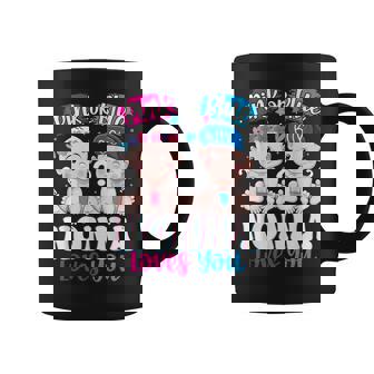 Pink Or Blue Nonna Loves You Baby Gender Reveal Party Coffee Mug | Mazezy