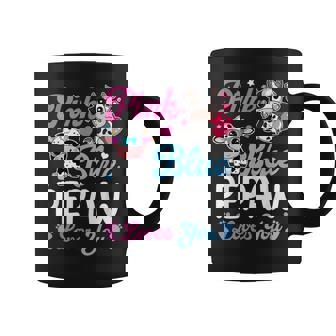 Pink Or Blue Pepaw Loves You Cow Baby Gender Reveal Coffee Mug | Mazezy