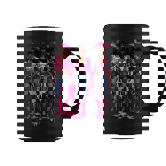 Pink Cowgirl Black Western Rodeo Boots Graphic Coffee Mug - Thegiftio