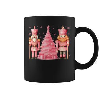 Pink Nutcracker Christmas Tree Ballet Xmas Women Kids Coffee Mug | Mazezy