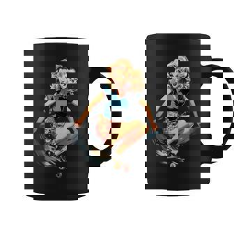 Pinup Girl スケートボード コーヒーマグ - Kawaiitshirt