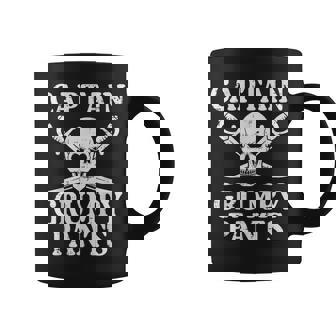 Pirate Captain Grumpy Pants Humor Quote Men Women Kids Coffee Mug | Mazezy