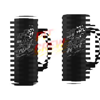Pit Crew Race Car Birthday Party Matching Family Racing Coffee Mug | Mazezy