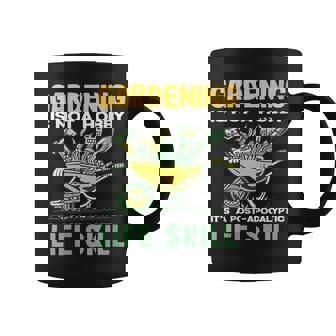 Plant Lover Life Skill Gardening Plants Succulent Flower Coffee Mug | Mazezy