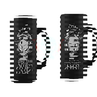 Take Me To Your Playlist Musical Notes Alien Music Lover Coffee Mug | Mazezy