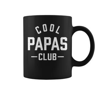 Pocket Cool Papas Club Best Papa Ever Retro Father's Day Coffee Mug - Thegiftio