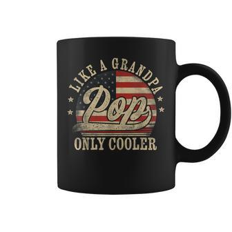 Pop Like A Grandpa Only Cooler Pop Father's Day Coffee Mug - Thegiftio UK