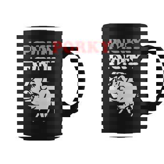 Porky Forty Drôle De 40 Ans Pour Les Amateurs De Cochons Tasse - Cadeauxyz