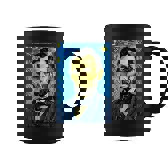 Post Impressionist Abraham Lincoln Coffee Mug | Mazezy