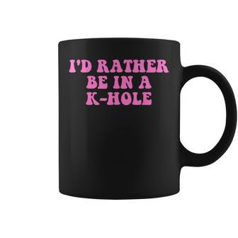 Prefiero Estar En Un Diseño Hippie Con Agujero En K Taza de café - Regaloses