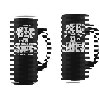 Pretend I'm a Surfer Halloween Costume Coffee Mug | Mazezy