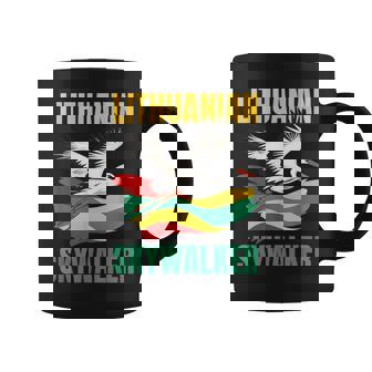 Pretty Lithuanian Stork In Lithuania Colors Costume Coffee Mug | Mazezy