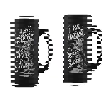 Problem Cat I Have A Problem Edgy Cat コーヒーマグ - Kawaiitshirt