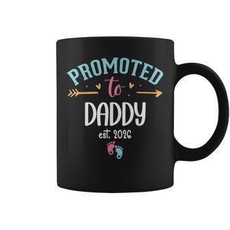 Promoted To Daddy 2026 Dad Est 2026 First Time Father To Be Tazze - Novitaregali