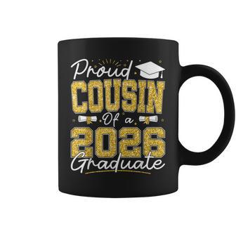 Proud Cousin Of A 2026 Graduate Senior 2026 Grad Family Coffee Mug - Thegiftio