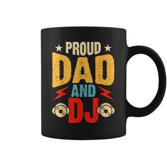 Proud Dad And Dj Taza de café - Regaloses