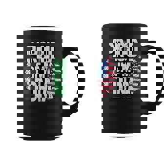 Proud Of My DNA Pakistani American Flag Pakistan USA Coffee Mug | Mazezy