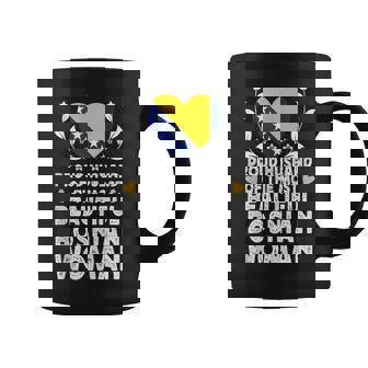 Proud Husband Of Beautiful Bosnian Wife Bosnia Flag Tank Top Coffee Mug | Mazezy