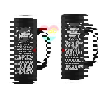 Proud Husband Of Beautiful Hungarian Wife Hungary Flag Tank Top Coffee Mug | Mazezy