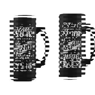 Proud Step Mom Of A Freaking Awesome Sailor Family Matching Coffee Mug | Mazezy