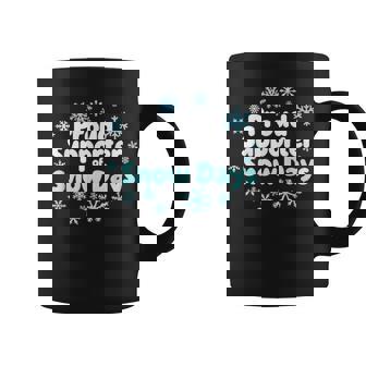 Proud Supporter Of Snow Days Chemistry Teacher Snow Days Coffee Mug | Mazezy