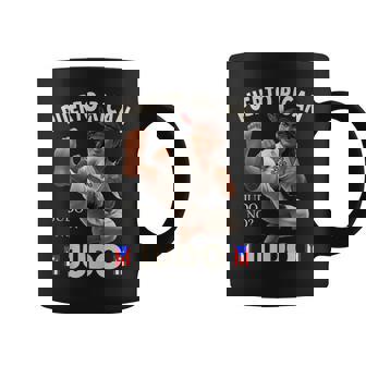 Puerto Rican Judo No Taino Sun Boricua Joke PR Flag Tank Top Coffee Mug | Mazezy