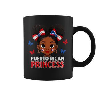 Puerto Rican Princess Hispanic Heritage Girl Puerto Rico Coffee Mug - Thegiftio UK