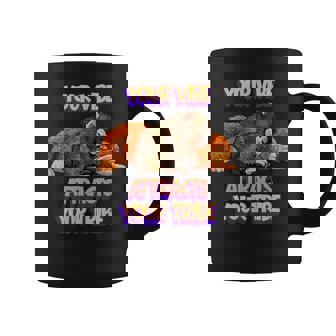 Punch The Monkey Youribeが部族を引き付ける モチベーション コーヒーマグ - Kawaiitshirt